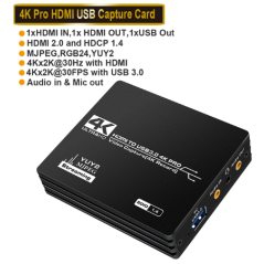 Video Capturadora Hdmi 4k Usb 3.0 60fps, Streaming Colombia