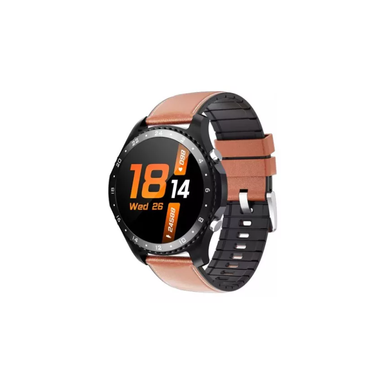 Reloj Inteligente Bluetooth Smartwatch Hombres Naranja